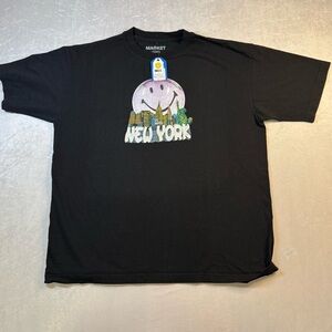 Black Market New York Smiley T-Shirt